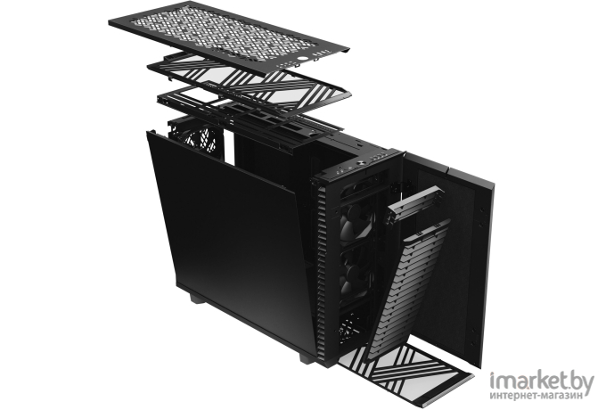 Корпус для компьютера Fractal Design Define 7 Black Solid [FD-C-DEF7A-01]