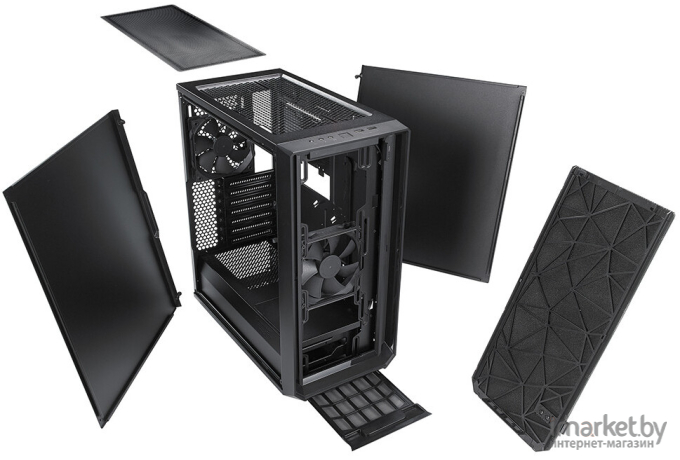 Корпус для компьютера Fractal Design Meshify C [FD-CA-MESH-C-BKO-TG]