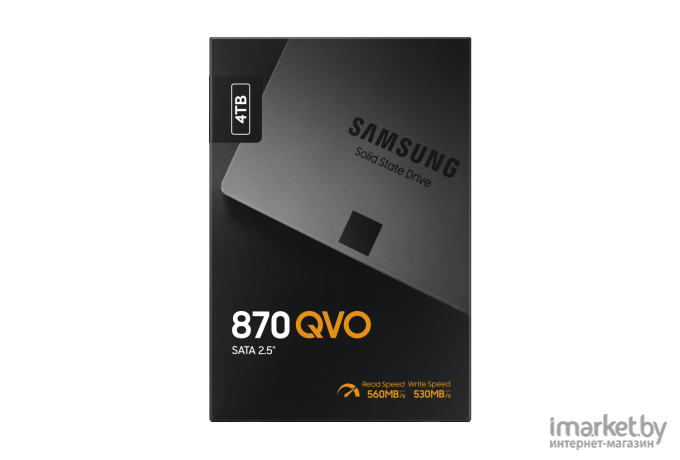 SSD диск Samsung 4TB 870 QVO [MZ-77Q4T0BW]