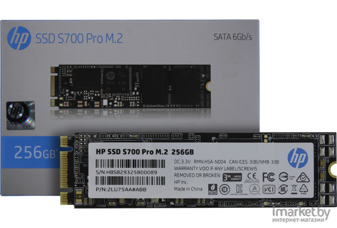 SSD диск HP 256GB S700 Pro [2LU75AA#ABB]