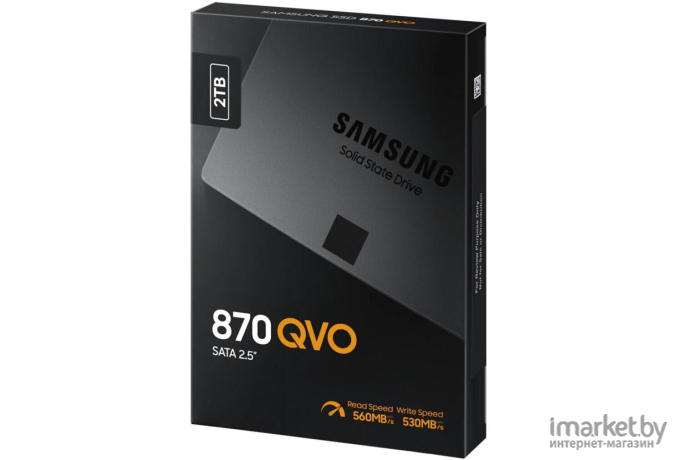 SSD диск Samsung 2TB 870 QVO [MZ-77Q2T0BW]