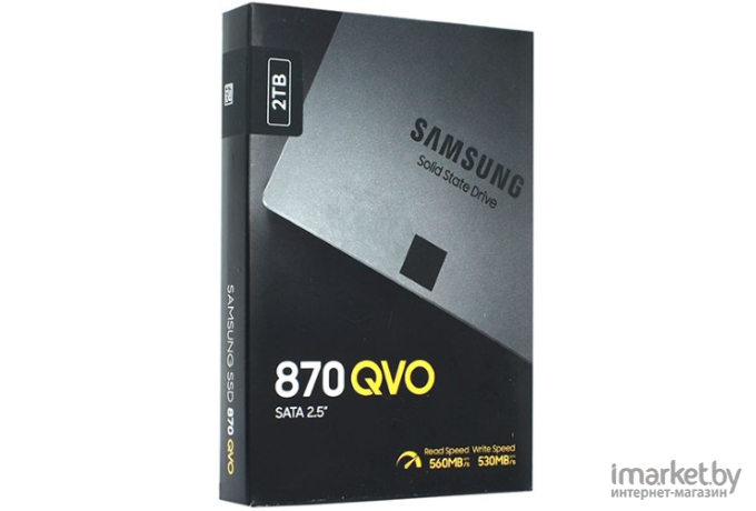 SSD диск Samsung 2TB 870 QVO [MZ-77Q2T0BW]