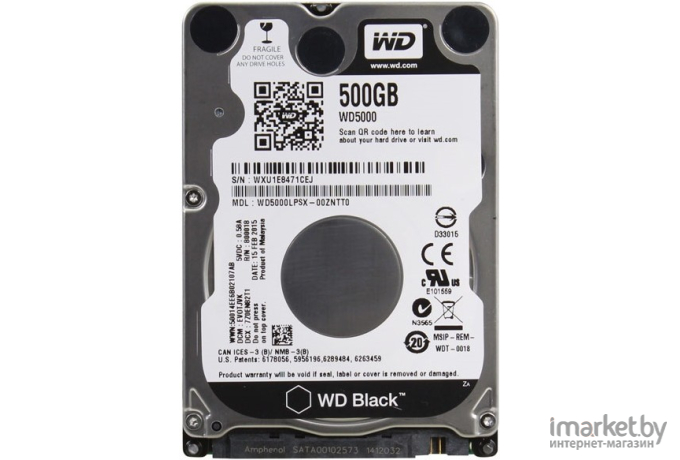 Жесткий диск WD WD5000LPSX 500ГБ 2,5 [WD5000LPSX]