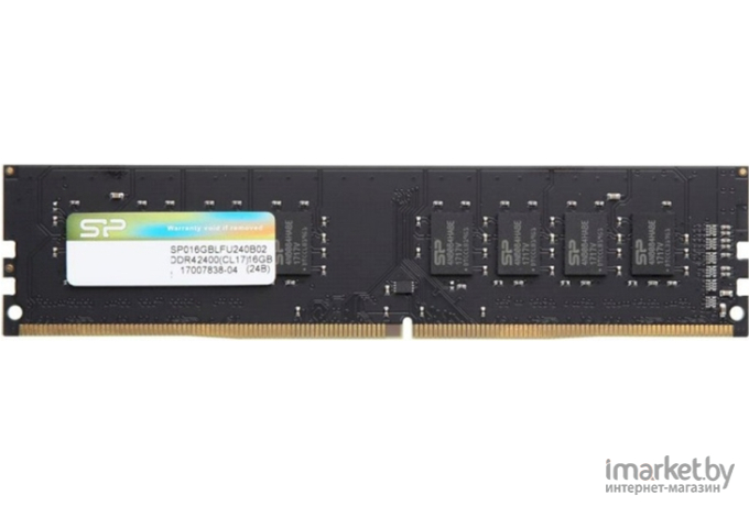 Оперативная память Silicon-Power DDR4 16GB 2400MHz [SP016GBLFU240B02]