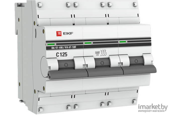 Выключатель нагрузки EKF mcb47100-3-63C-pro