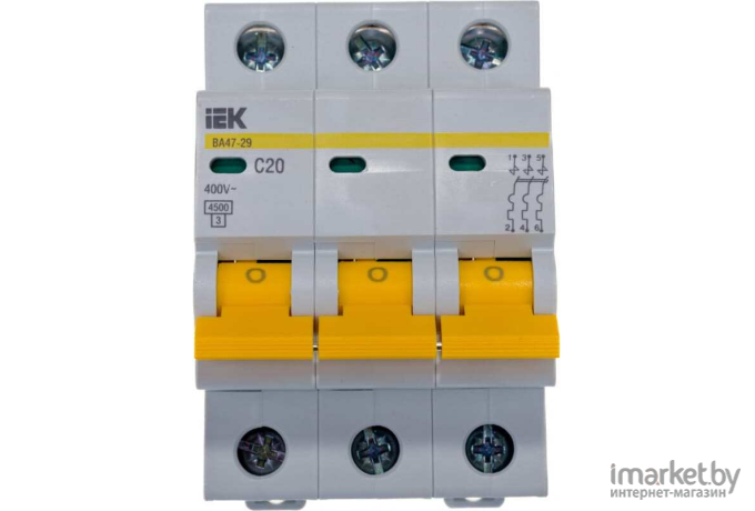 Выключатель нагрузки IEK MVA20-3-020-C