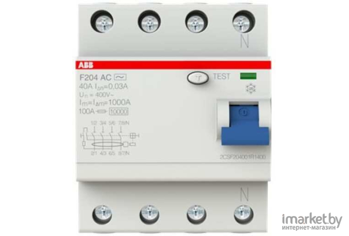Выключатель нагрузки ABB F204 AC-40/0,03 [2CSF204001R1400]