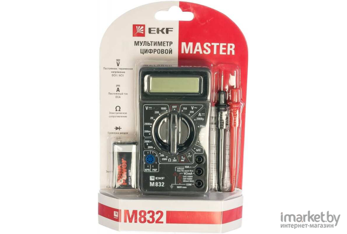 Мультиметр EKF M832 EKF Master [In-180701-bm832]