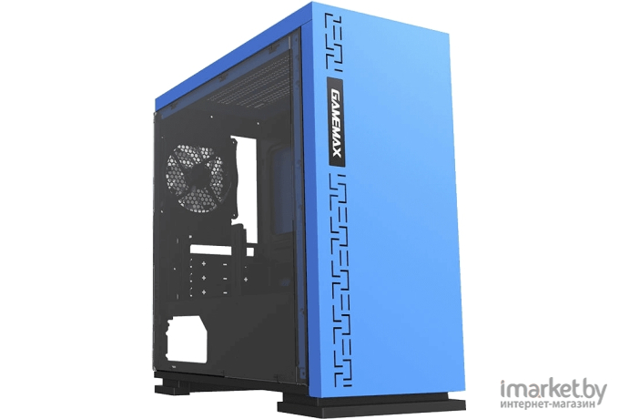 Корпус для компьютера GameMax H605 Expedition BL MicroATX  Без  БП