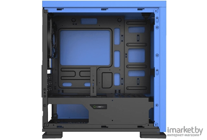 Корпус для компьютера GameMax H605 Expedition BL MicroATX  Без  БП