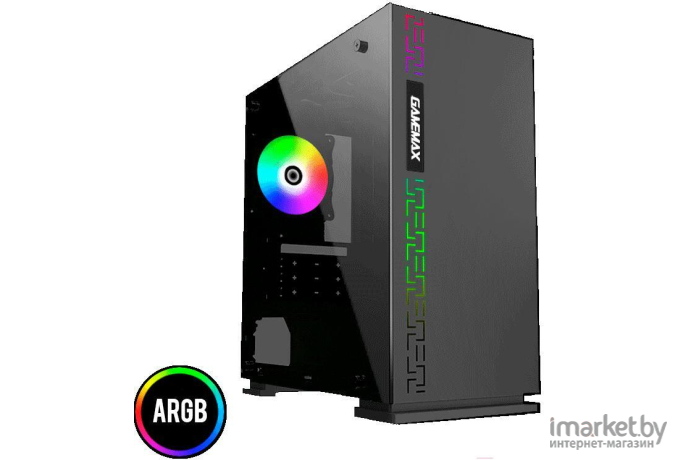 Корпус для компьютера GameMax Dark Ranger MicroATX  Без  БП