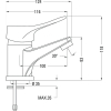 Смеситель Deante Vero Bow 021M