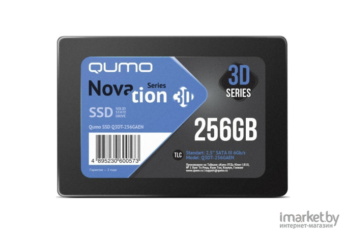 SSD диск QUMO Novation 3D 256GB [Q3DT-256GAEN]