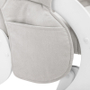 Кресло-глайдер Мебель Импэкс Milli Smile с карманами молочный дуб/Verona Light Grey