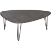 Журнальный столик Калифорния мебель Престон серый бетон