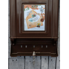 Почтовый ящик  Альтернатива М6434 с замком коричневый