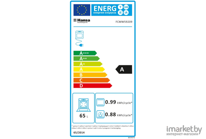 Кухонная плита Hansa FCMW59209