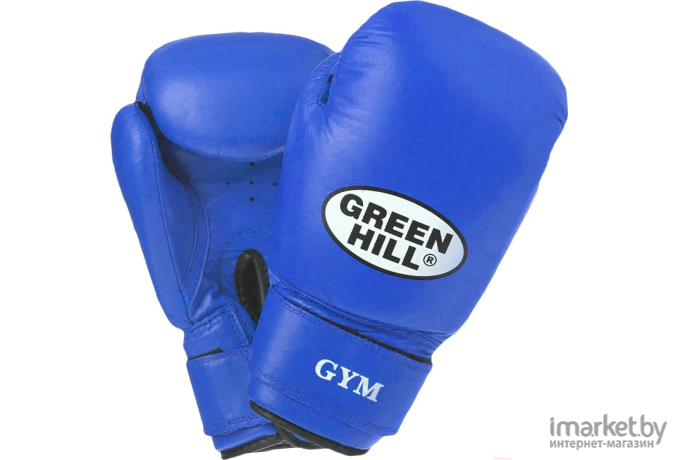 Боксерские перчатки Green Hill GYM BGG-2018 12 Oz синий