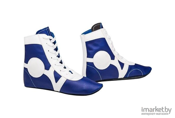 Обувь для самбо RuscoSport SM-0102 34 синий