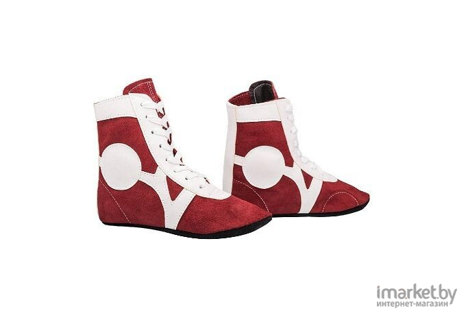 Обувь для самбо RuscoSport RS001/2 41 красный