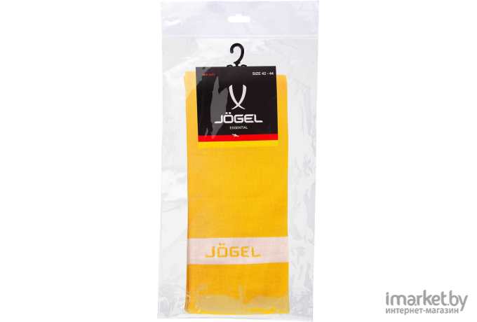 Гетры футбольные Jogel JA-003 42-44 желтый/белый