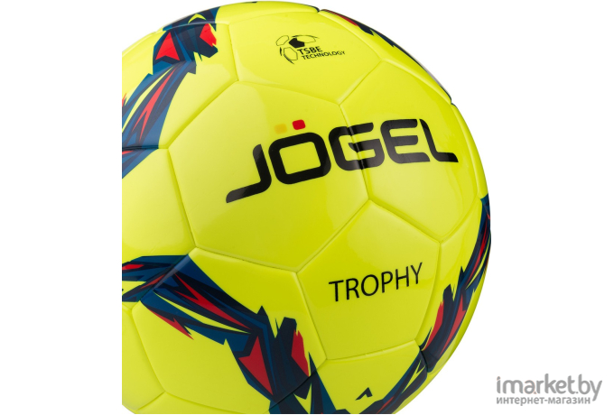 Футбольный мяч Jogel JS-950 Trophy размер 5 салатовый