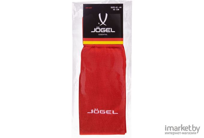 Гольфы футбольные Jogel JA-002 38-41 красный/белый