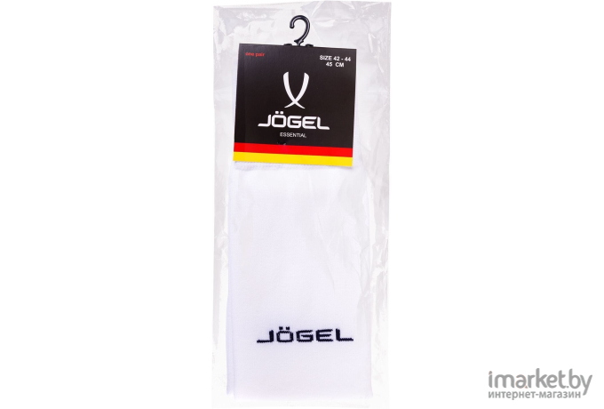 Гольфы футбольные Jogel JA-002 35-37 белый/темно-синий