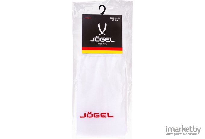 Гольфы футбольные Jogel JA-002  35-37 белый/красный