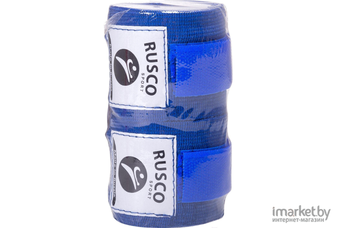 Боксерский бинт RuscoSport 3.5 м синий