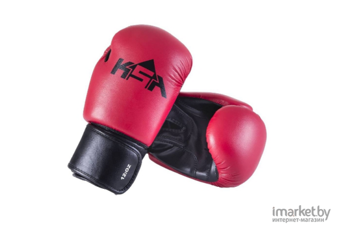 Боксерские перчатки KSA Spider Red  6 Oz красный