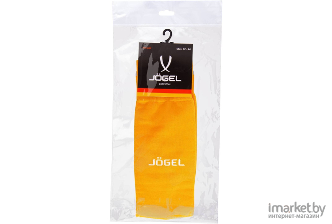 Гетры футбольные Jogel JA-006 Essential 32-34 оранжевый/серый