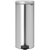 Мусорное ведро Brabantia Pedal Bin NewIcon 30 л стальной матовый [114380]