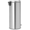 Мусорное ведро Brabantia Pedal Bin NewIcon 30 л стальной матовый [114380]