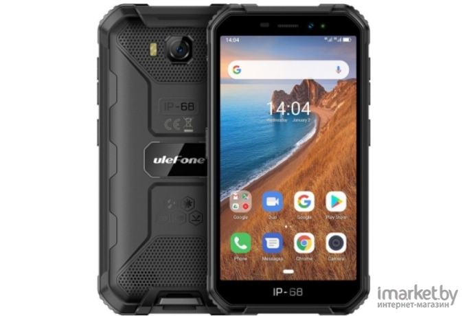 Мобильный телефон Ulefone Armor X6 черный