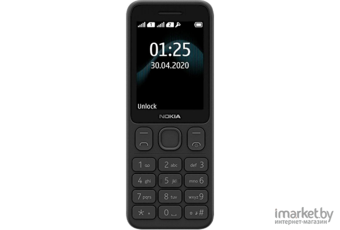 Мобильный телефон Nokia 125 TA-1253 DS черный