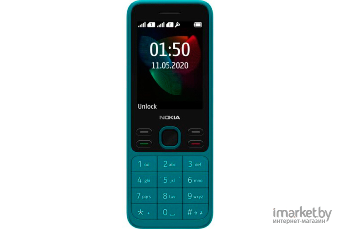 Мобильный телефон Nokia 150 TA-1235 DS синий/зеленый