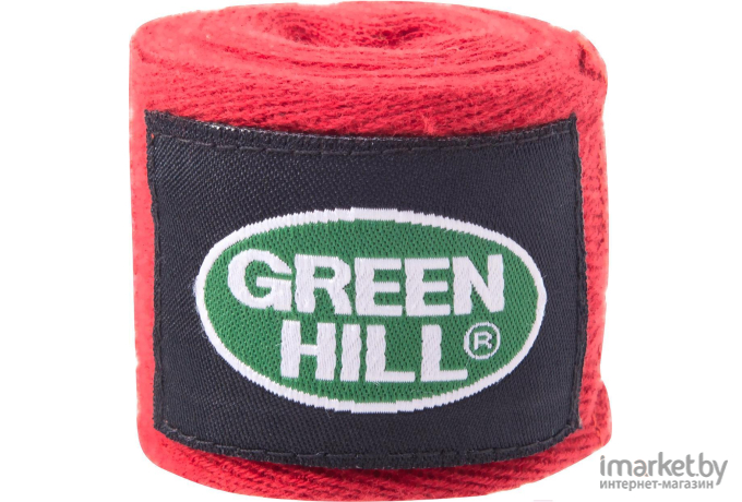 Боксерский бинт Green Hill BC-6235a 2,5м 1/10 красный