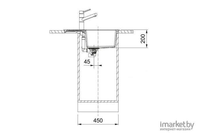 Кухонная мойка Franke S2D 611-62/500 оникс [143.0628.366]