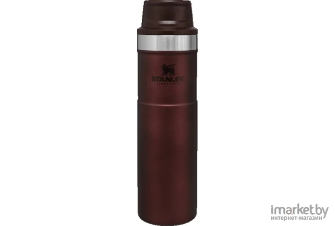 Термокружка Stanley The Trigger-Action Travel Mug 0.47 л бордовый [10-06439-120]