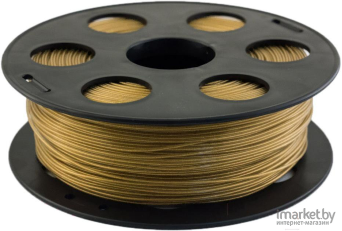 Пластик для 3d-принтера Bestfilament PET-G 1.75мм 1кг золотистый металлик