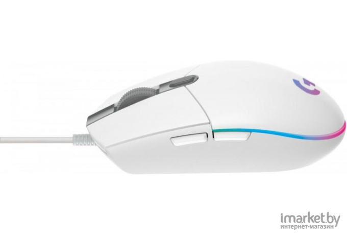 Мышь Logitech G102 LIGHTSYNC White [910-005824]