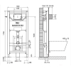 Инсталляция для унитаза OLI Olipure 120 [880780]