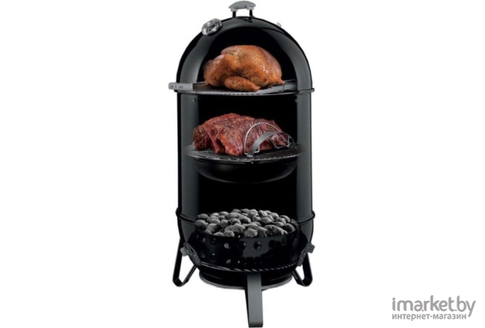 Коптильня Weber Smokey Mountain Cooker 47 см черный [721004]