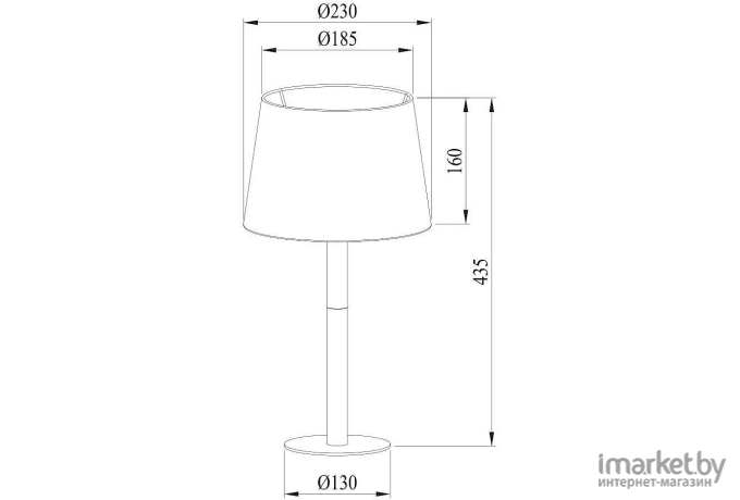 Настольная лампа Arte Lamp A2102LT-1WH