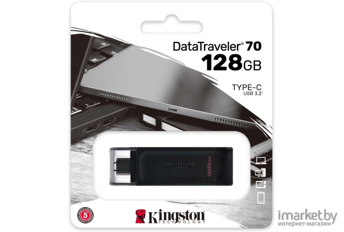 Usb flash Kingston DataTraveler 70 128Gb [DT70/128GB]