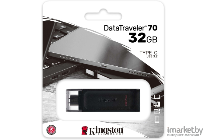 Usb flash Kingston DataTraveler 70 32Gb [DT70/32GB]