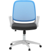 Офисное кресло Loftyhome Call Blue/Black [W-158B-BB]