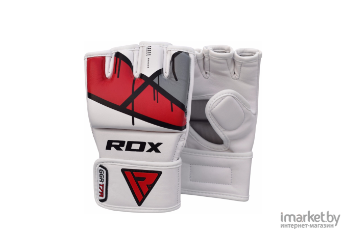 Перчатки для единоборств RDX MMA T7 GGR-T7R REX RED S
