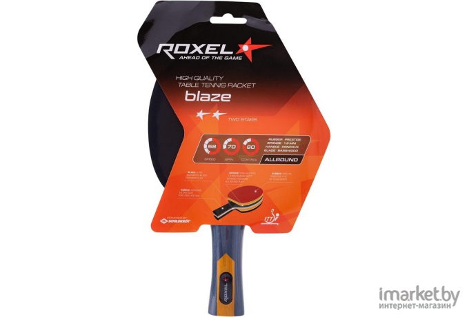 Ракетка для настольного тенниса Roxel 2* Blaze коническая